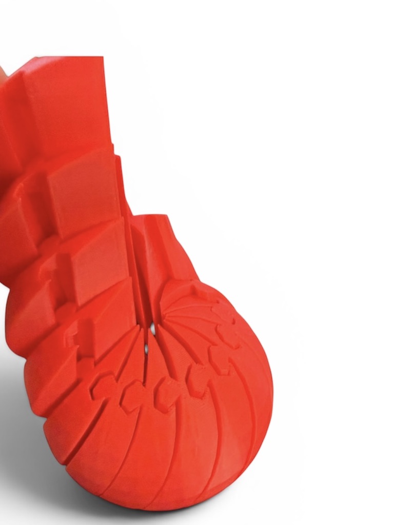 3D Printed Slippery Ball Fidget